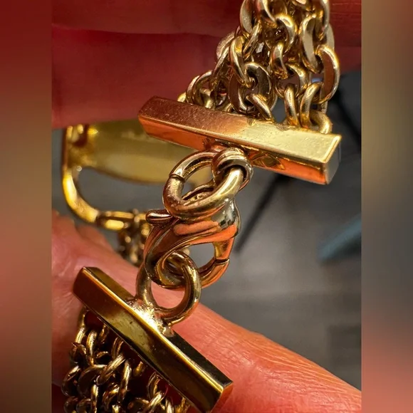 Ferragamo Gancini bracelet Full Inclusion with COA, box, Ferragamo dust cloth - Picture 7 of 15